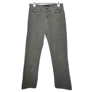 J.Crew Corduroy Pants Men's Size 31x 32 Gray Straight Casual